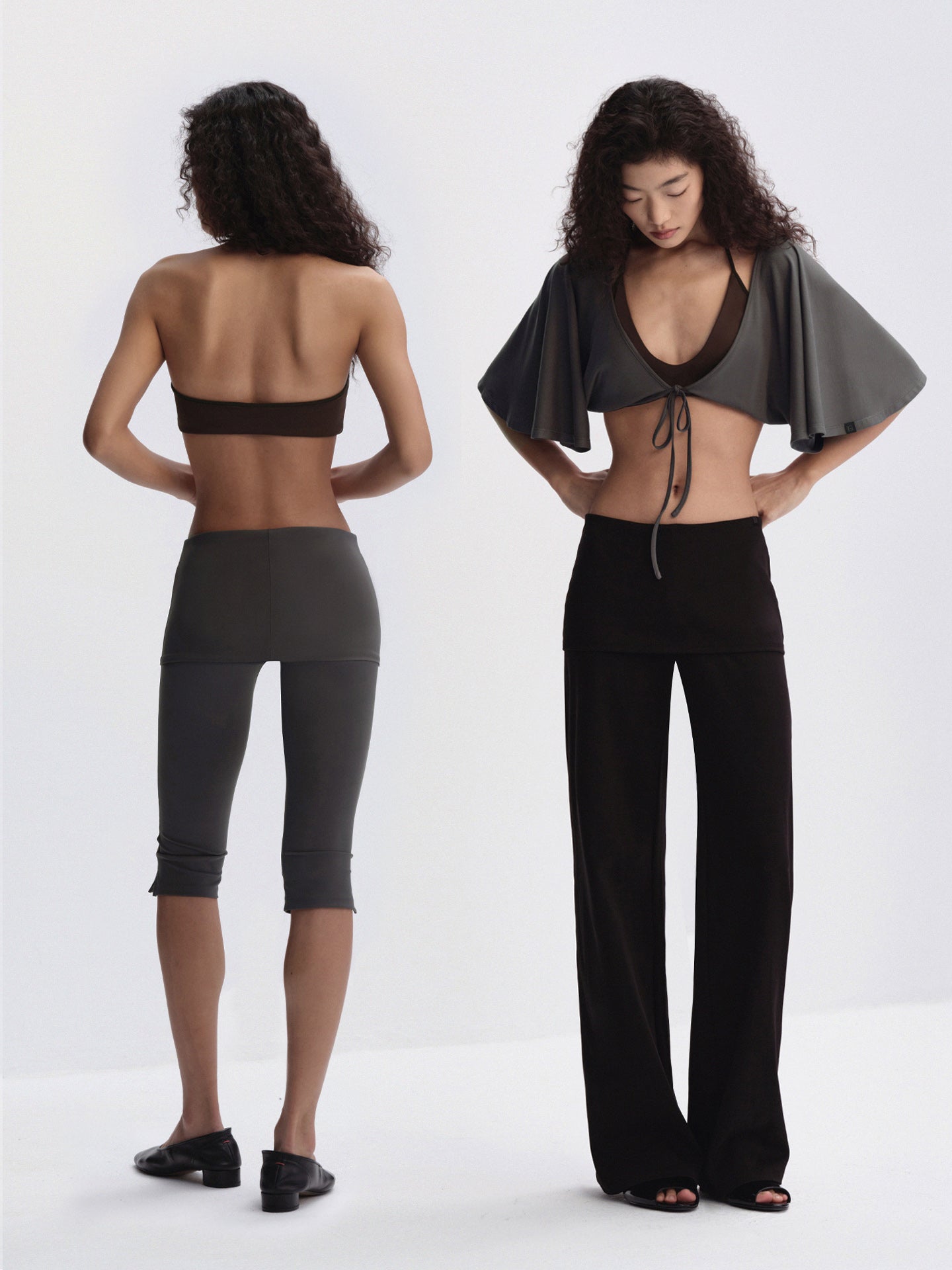 Halter V-Neck Bra Top