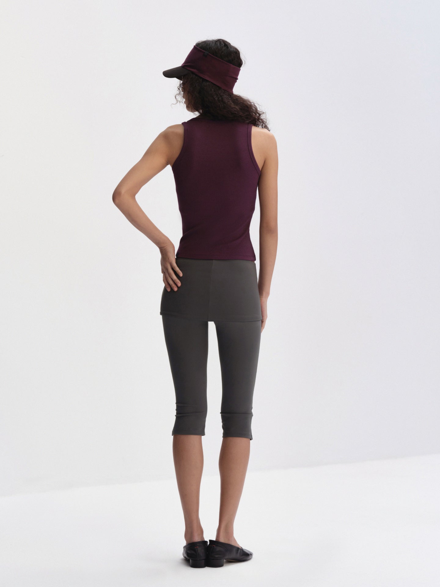 Contour Square-Neck Rib Cami