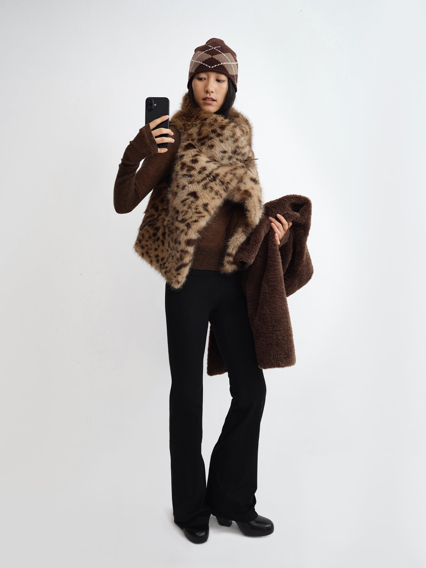 One-Piece Faux Fur Vest