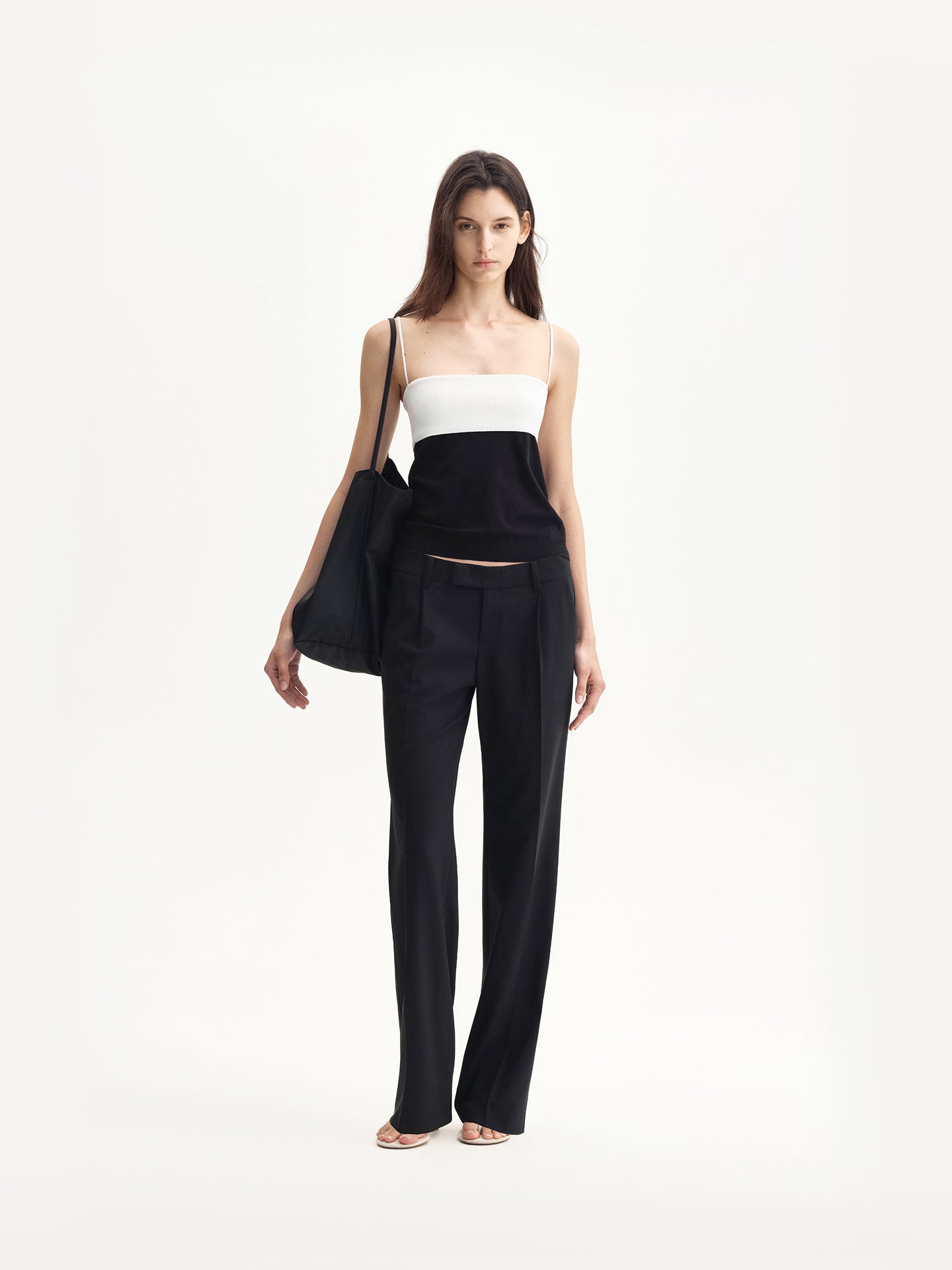 “Classique” Low-rise Wool Straight Trousers