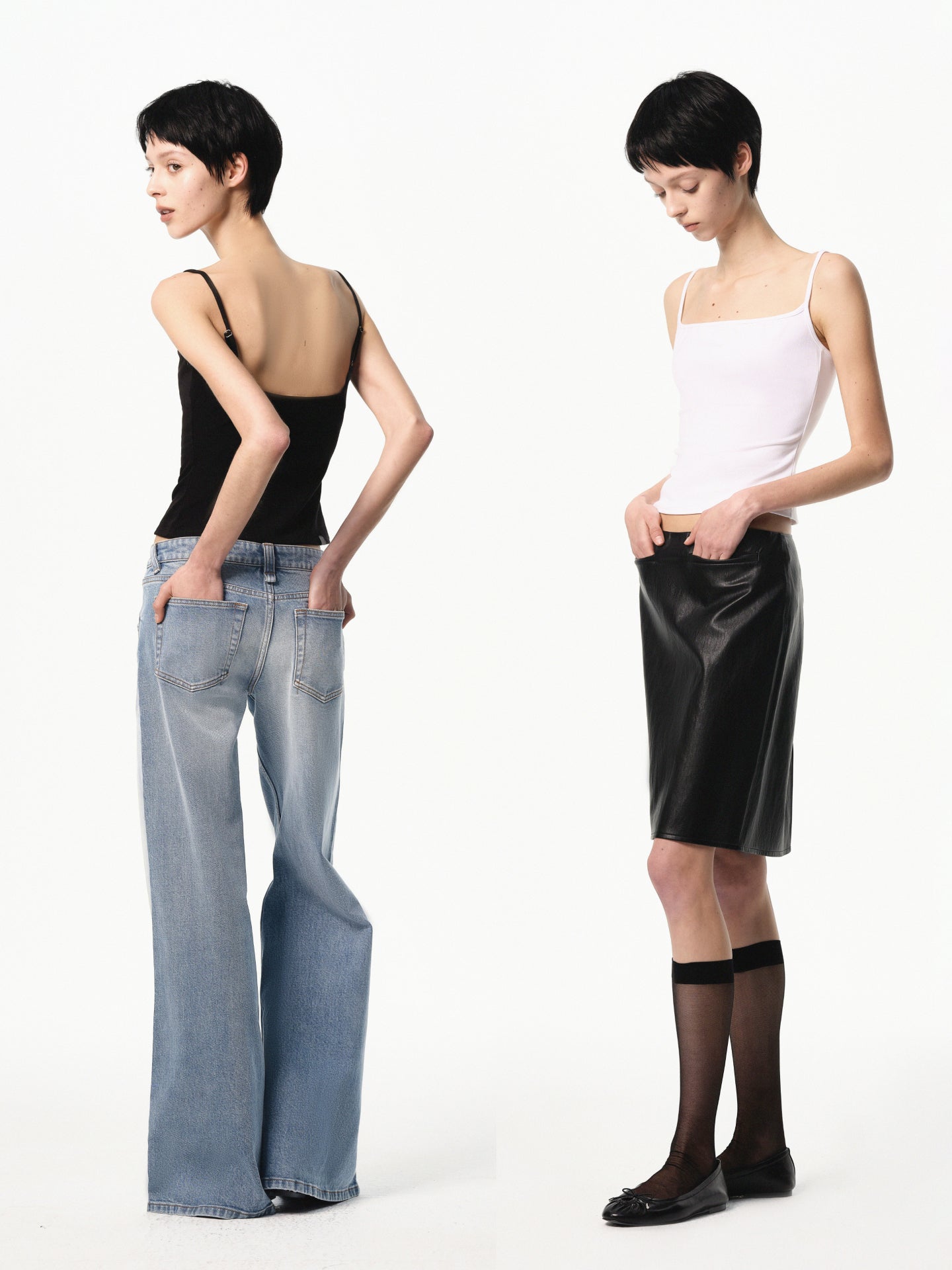 “Classique” Square-neck Cami Top