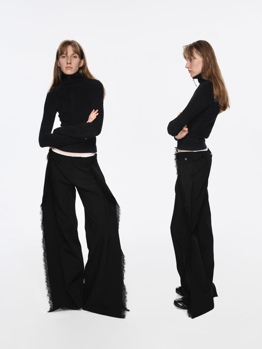 The Two-way Lace Edged Trousers