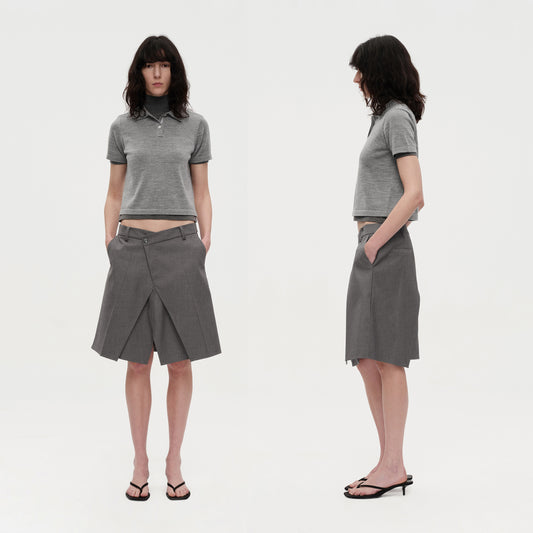 The Double Layer A-line Skirt
