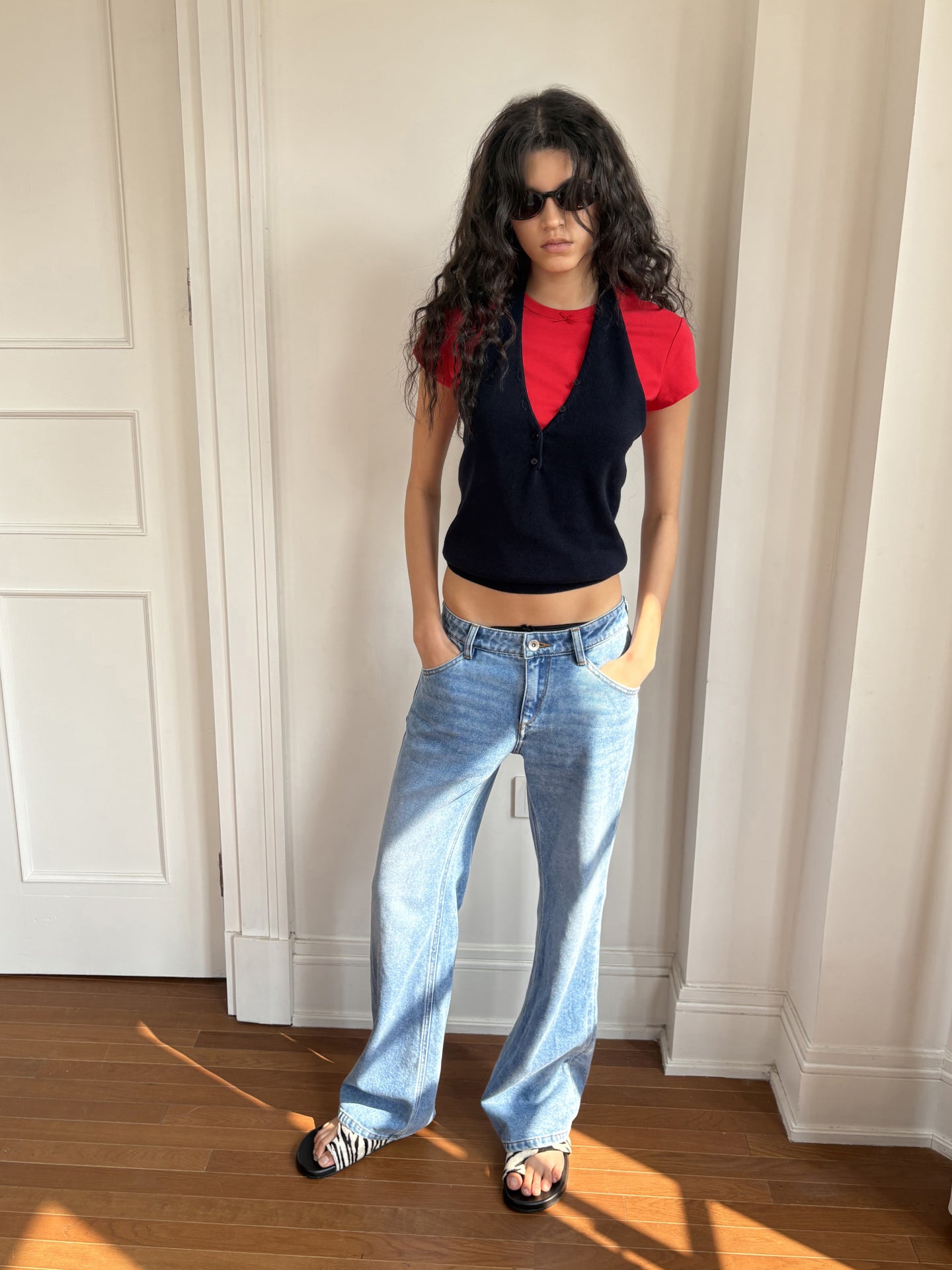 “Contour” Straight-leg Jeans