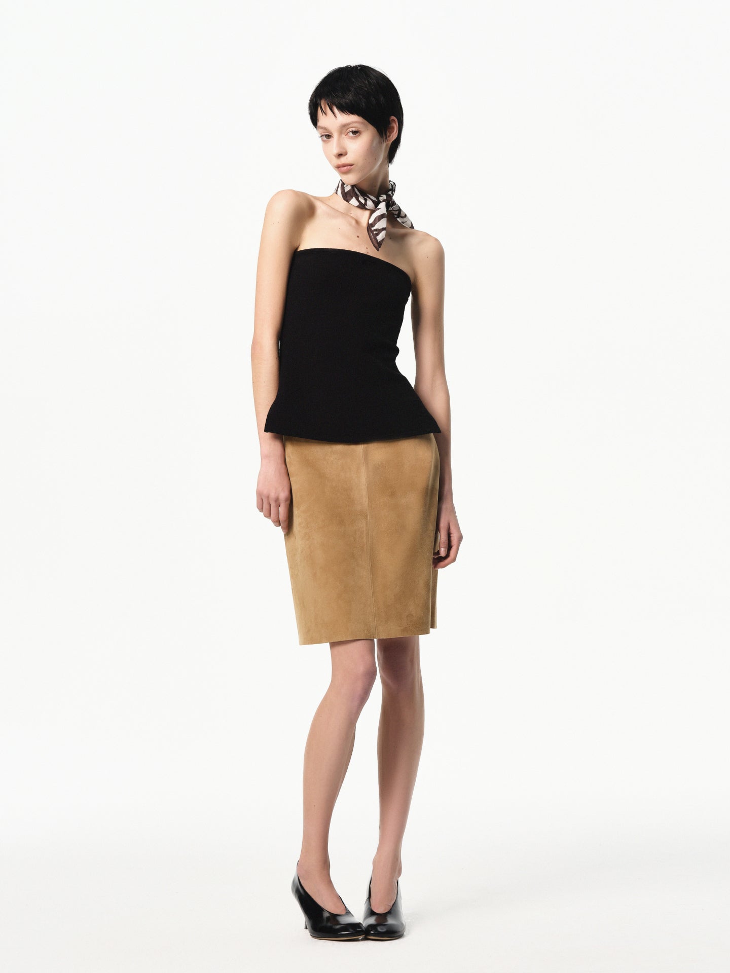 “Classique” Side-slit Bandeau Top