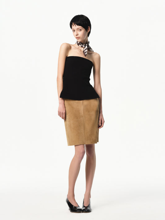 “Classique” Side-slit Bandeau Top
