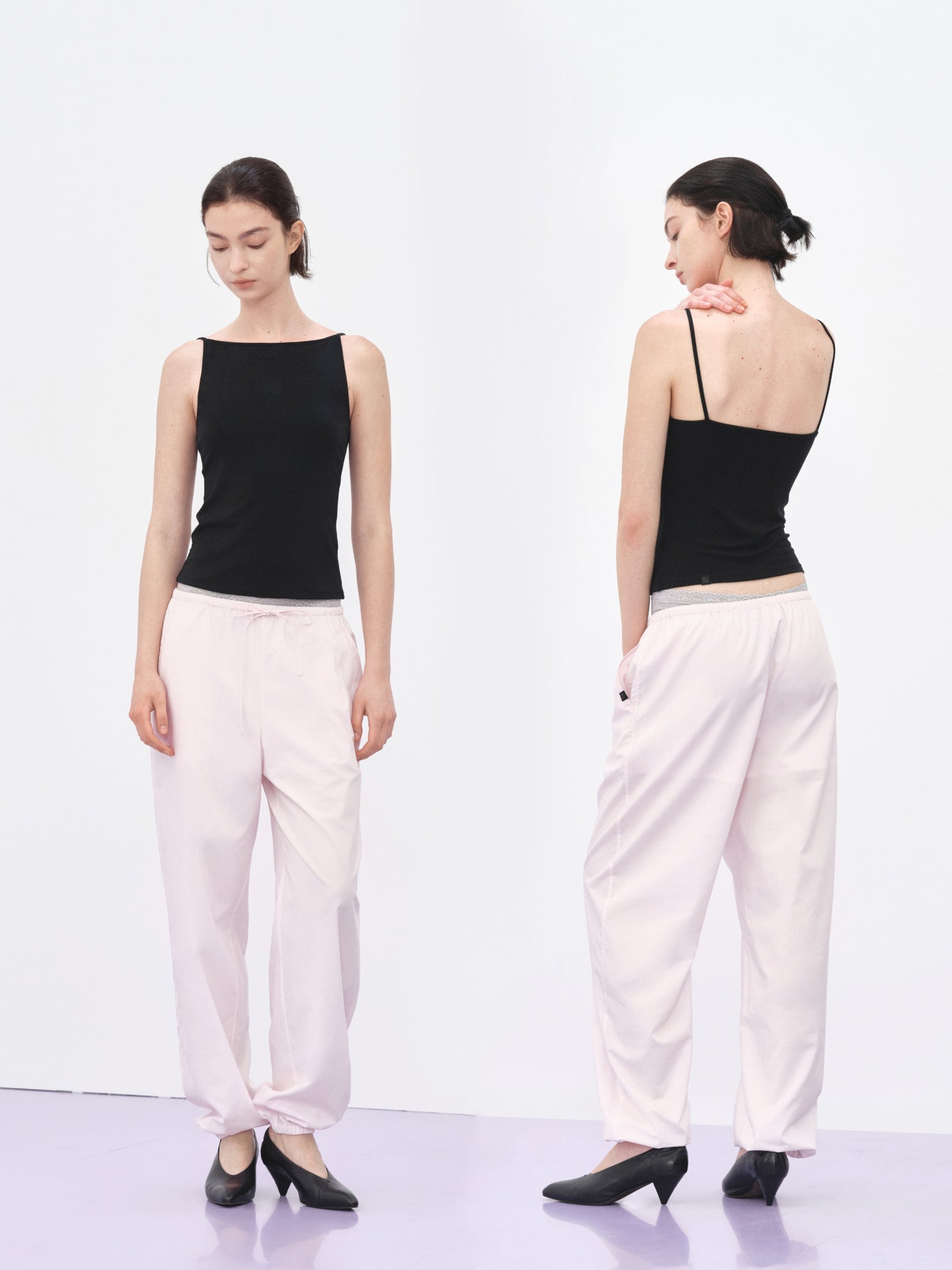 “Take a Walk” Lantern Jogger Pants
