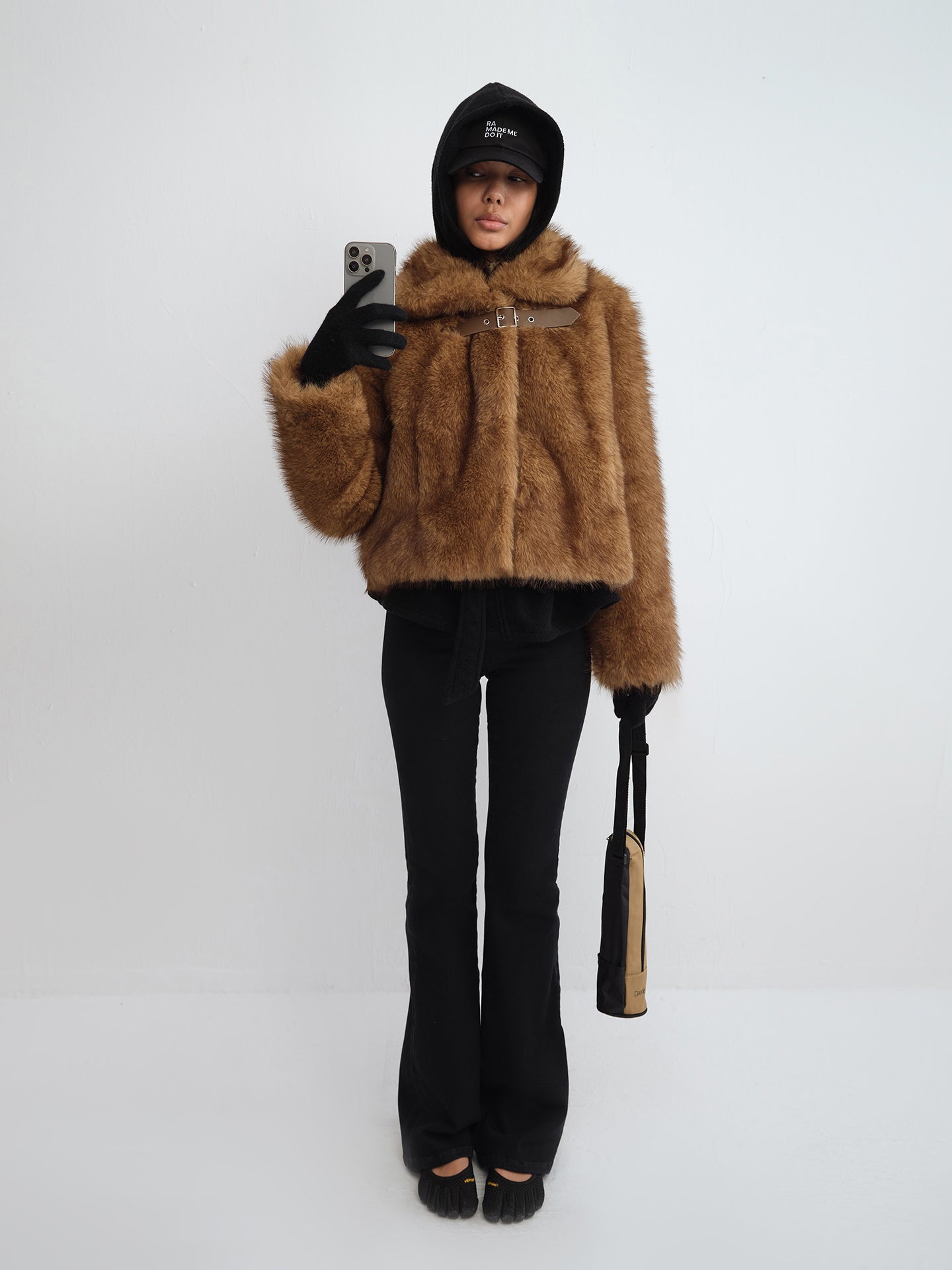 Mona High-Rise Stretch Flared Denim Pants