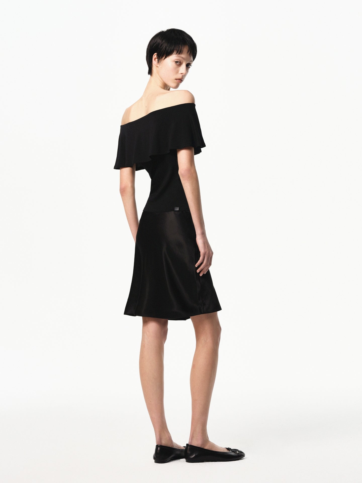 “Lilt” Off-shoulder Layered Top