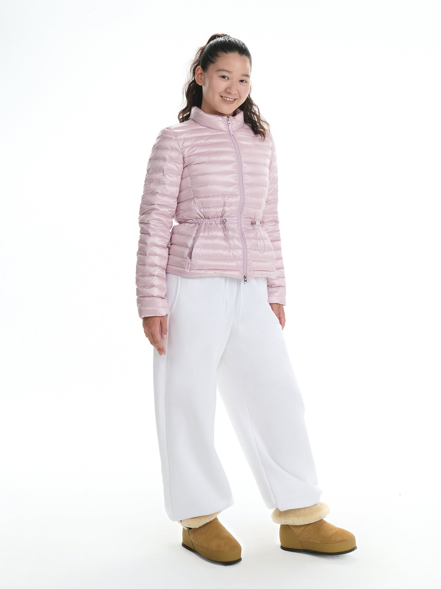 Adjustable Waist Down Jacket