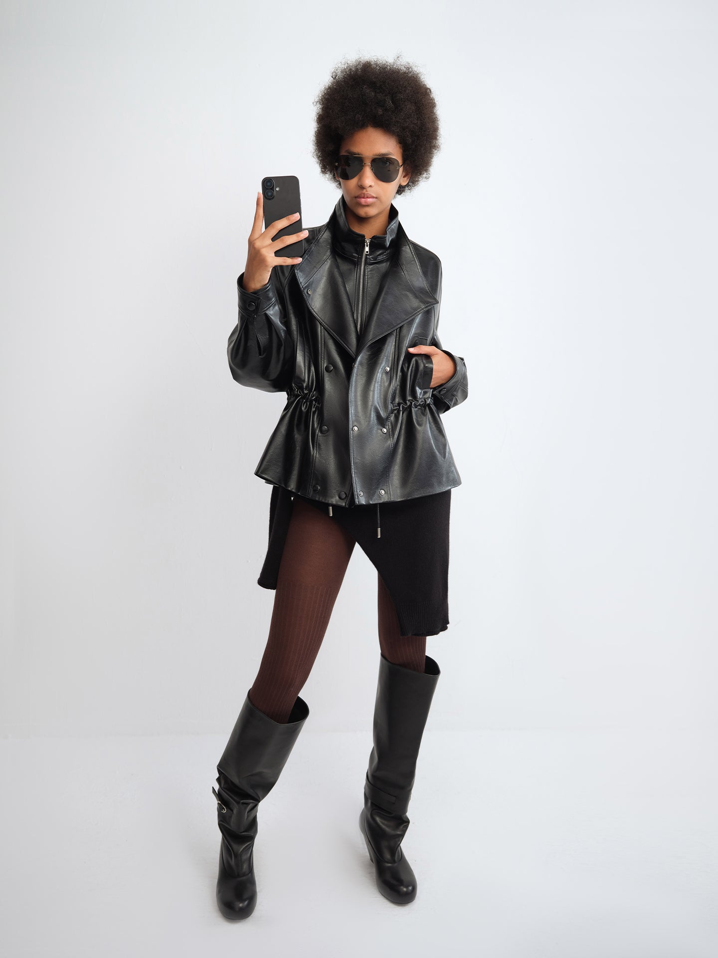 RITA 2-in-1 Convertible Heeled Leather Boots