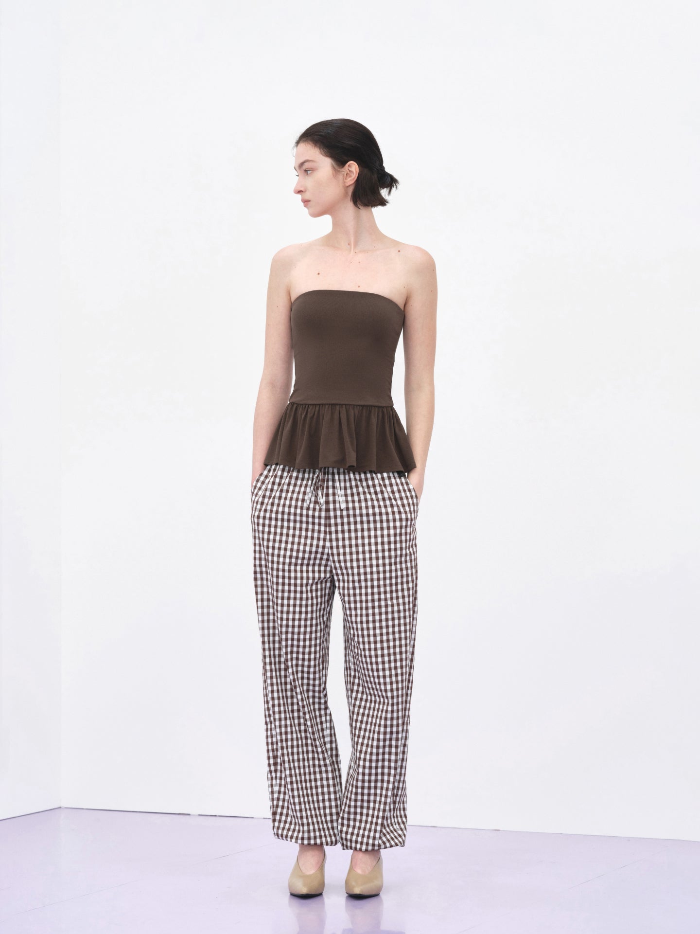 “Take a Walk” Lantern Jogger Pants