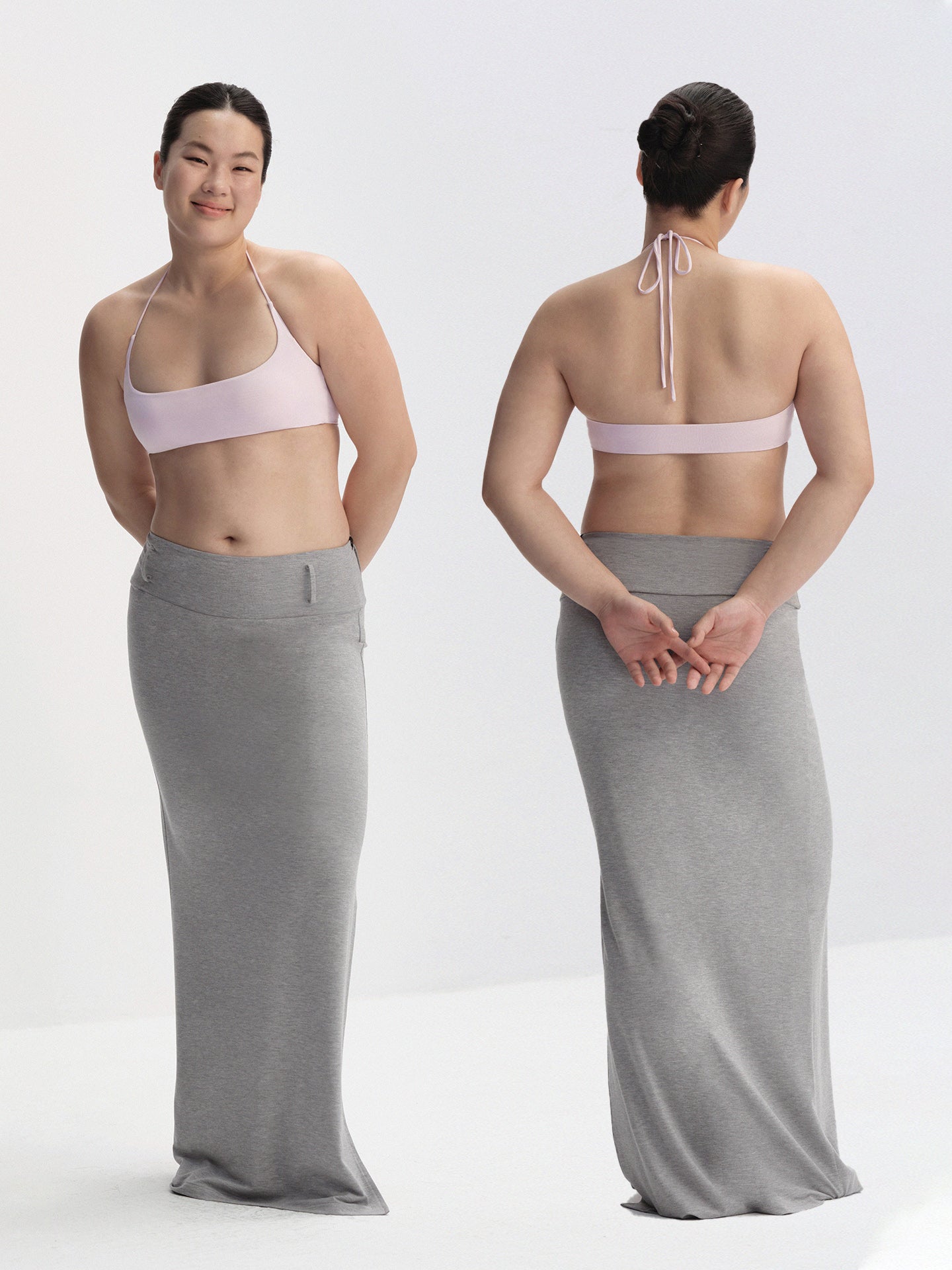 Sculpted Halter Bra Top