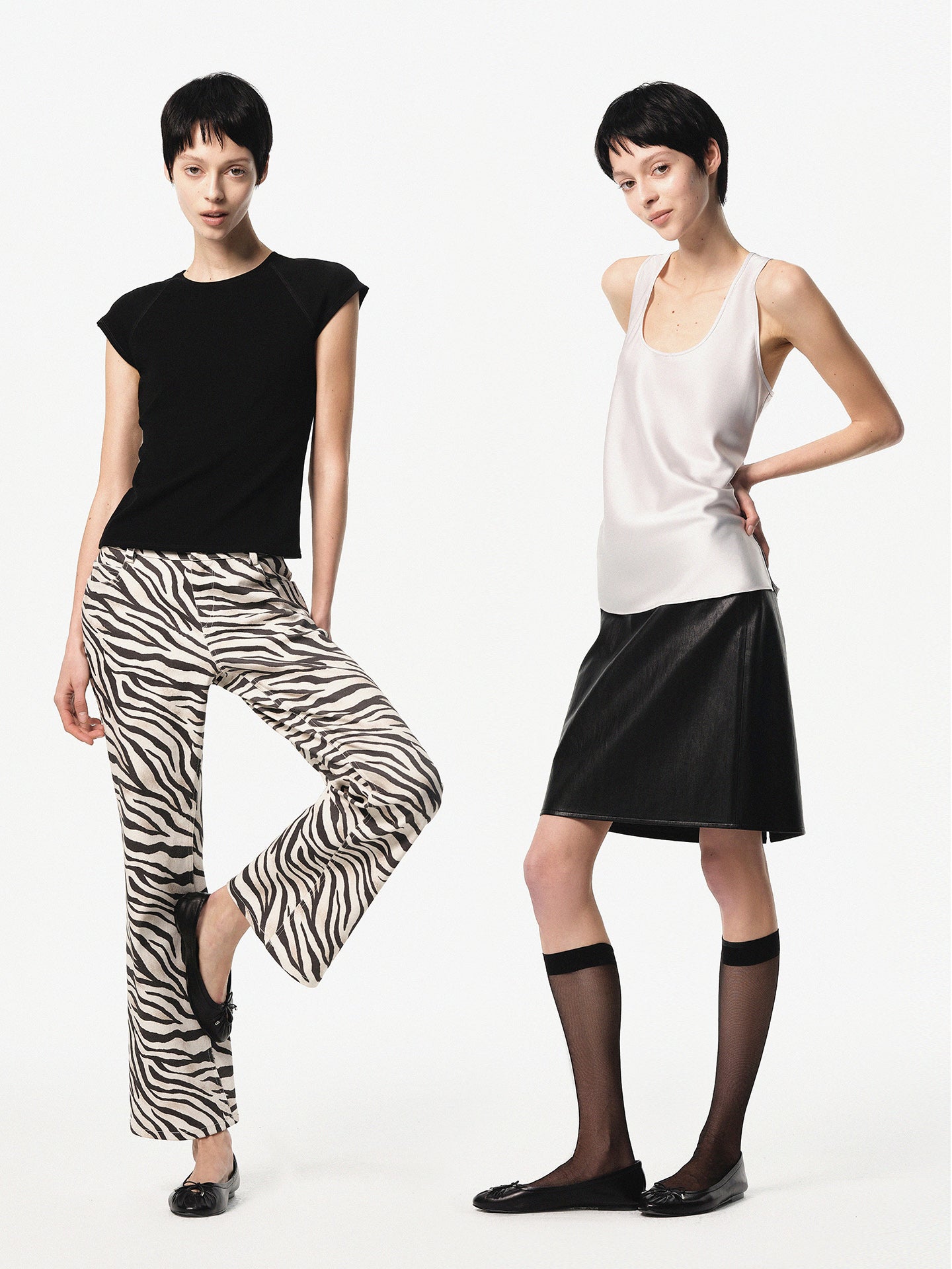 “Tilda” Effortless Bow Ballet Flats