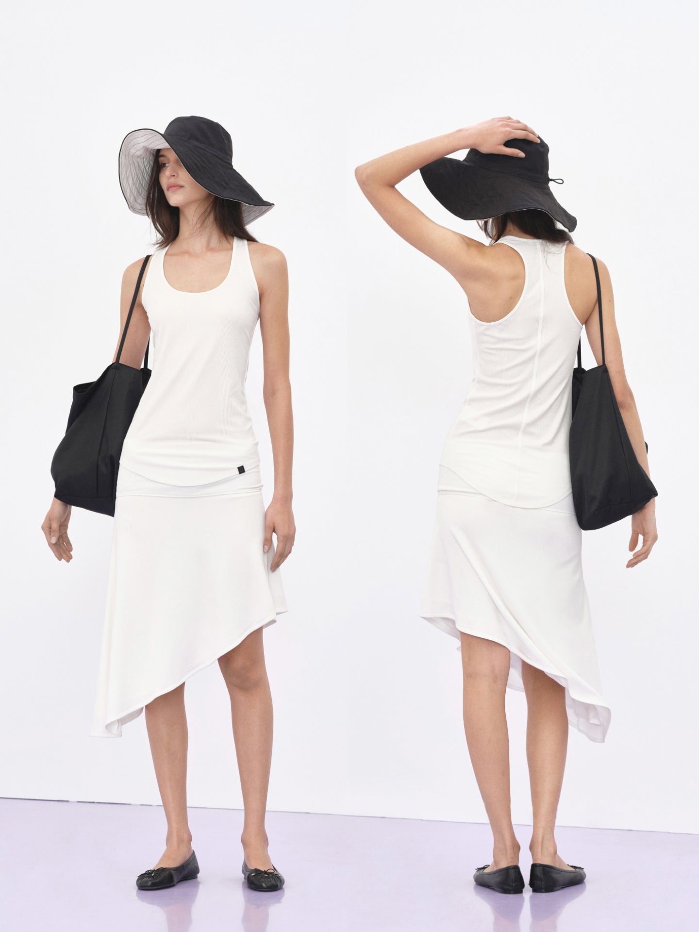 Lyocell Waterdrop Racerback Tank