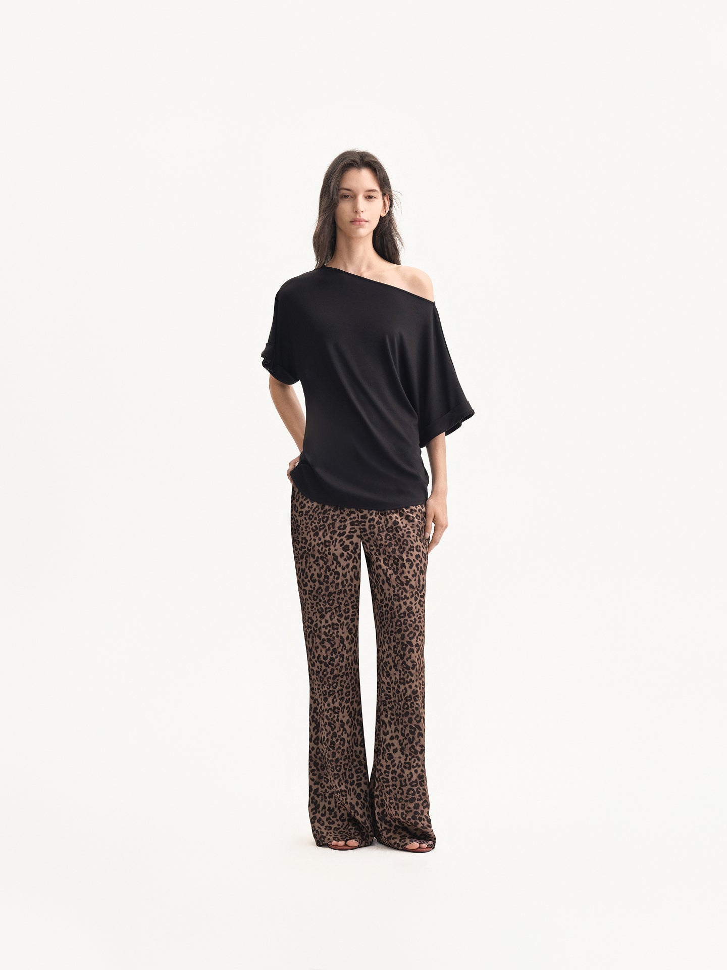 “Holiday Mood” Satin Lounge Trousers