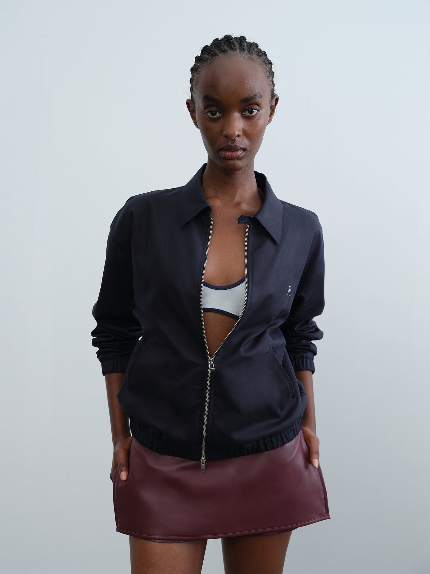 Relaxed Fitted Cargo Jacket