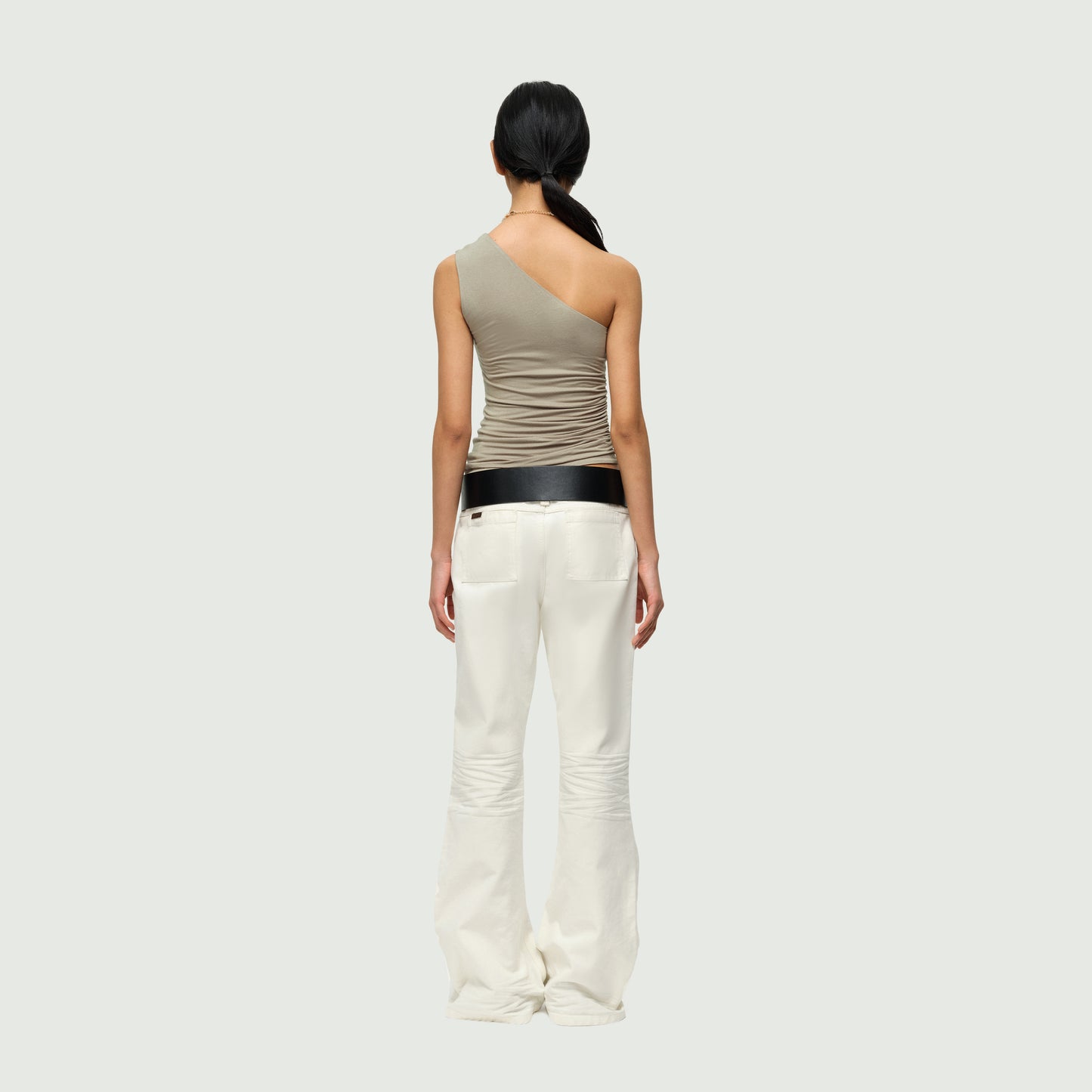 The Wrinkled Flare Trousers