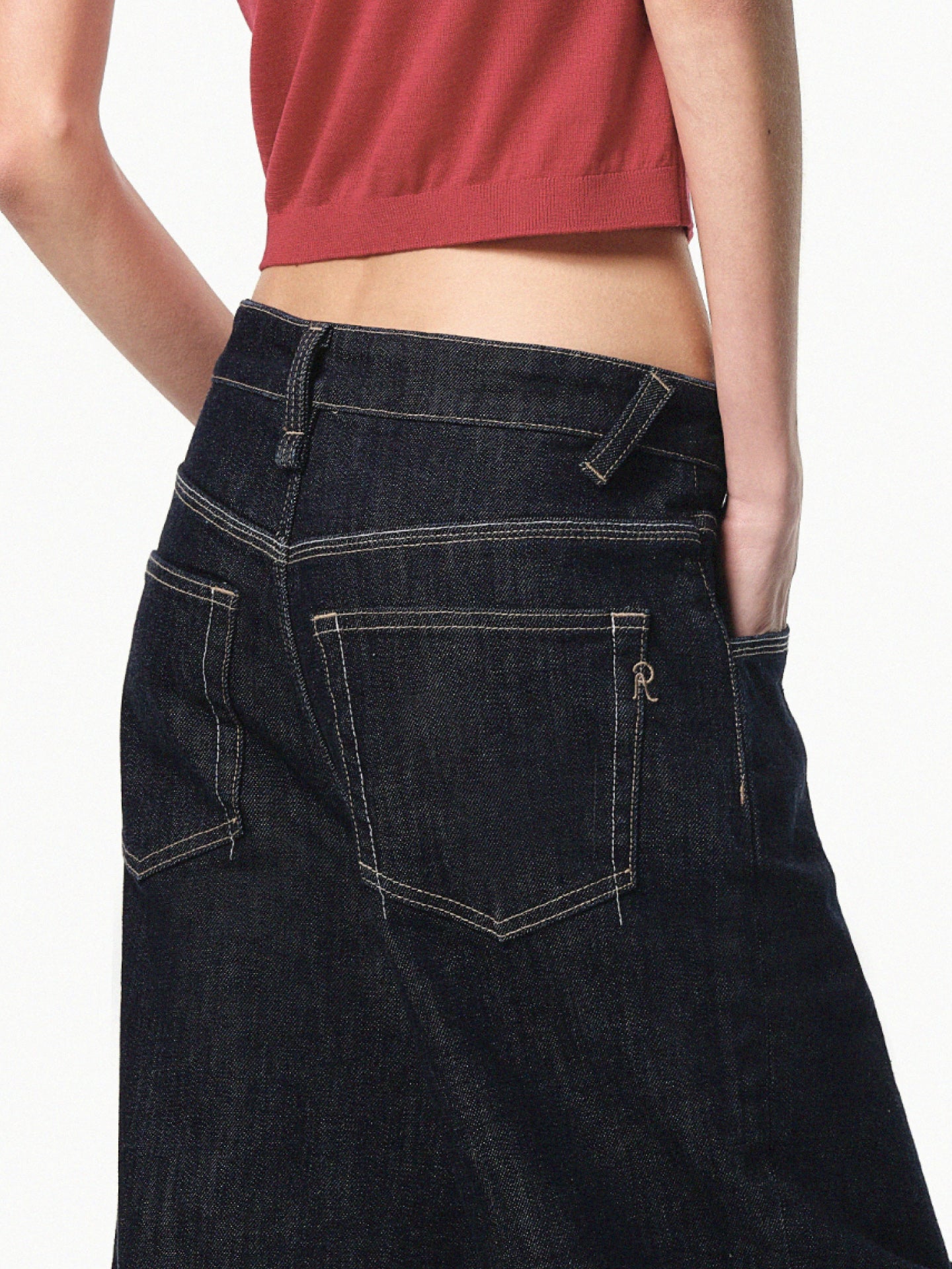 “Dandy” Relaxed Cropped Jeans