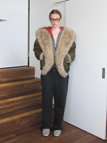 The Two-way Cropped Faux-Fur Jacket – Rarely Alike