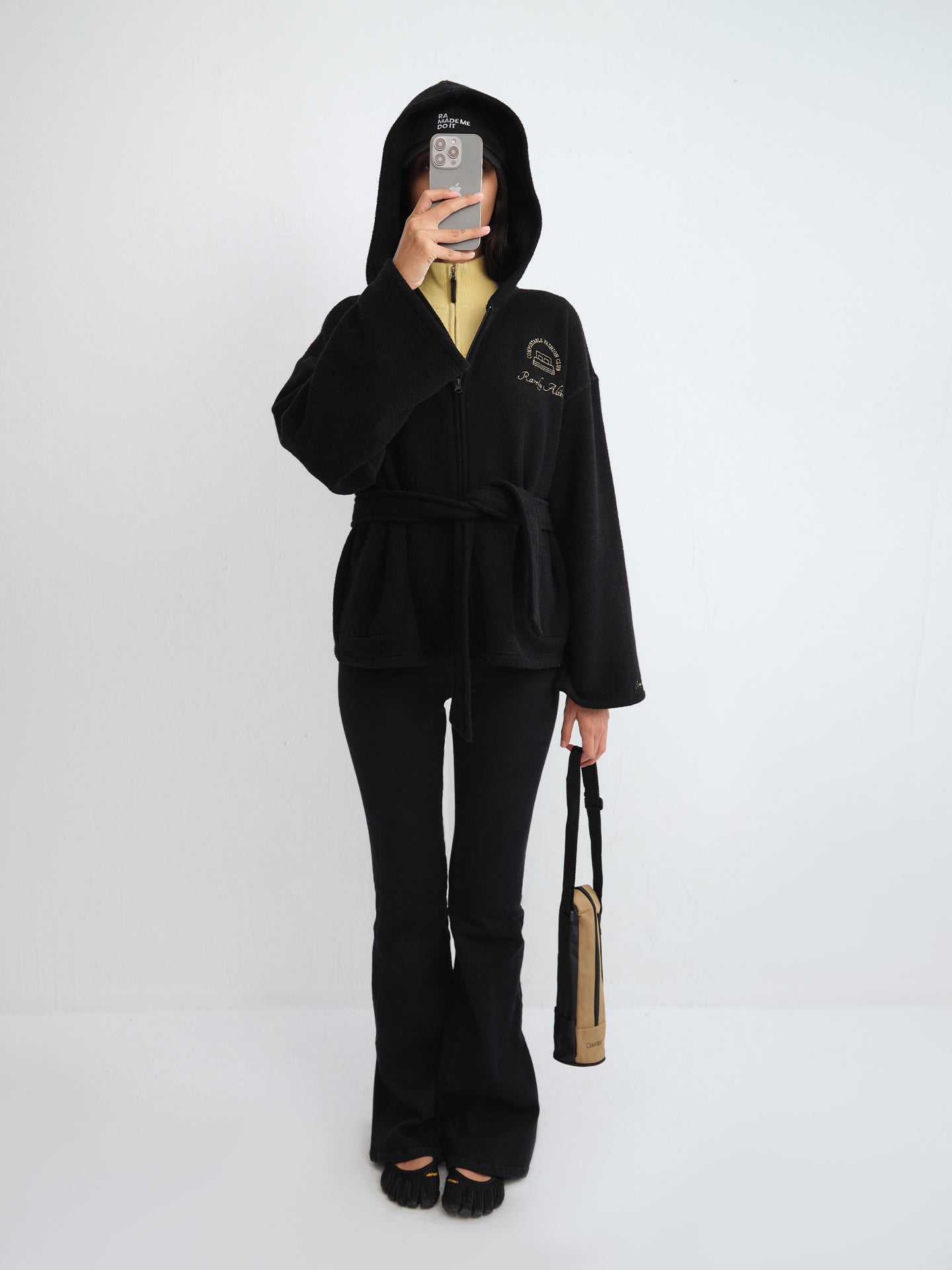 CFC Club Embroidered Robe Coat
