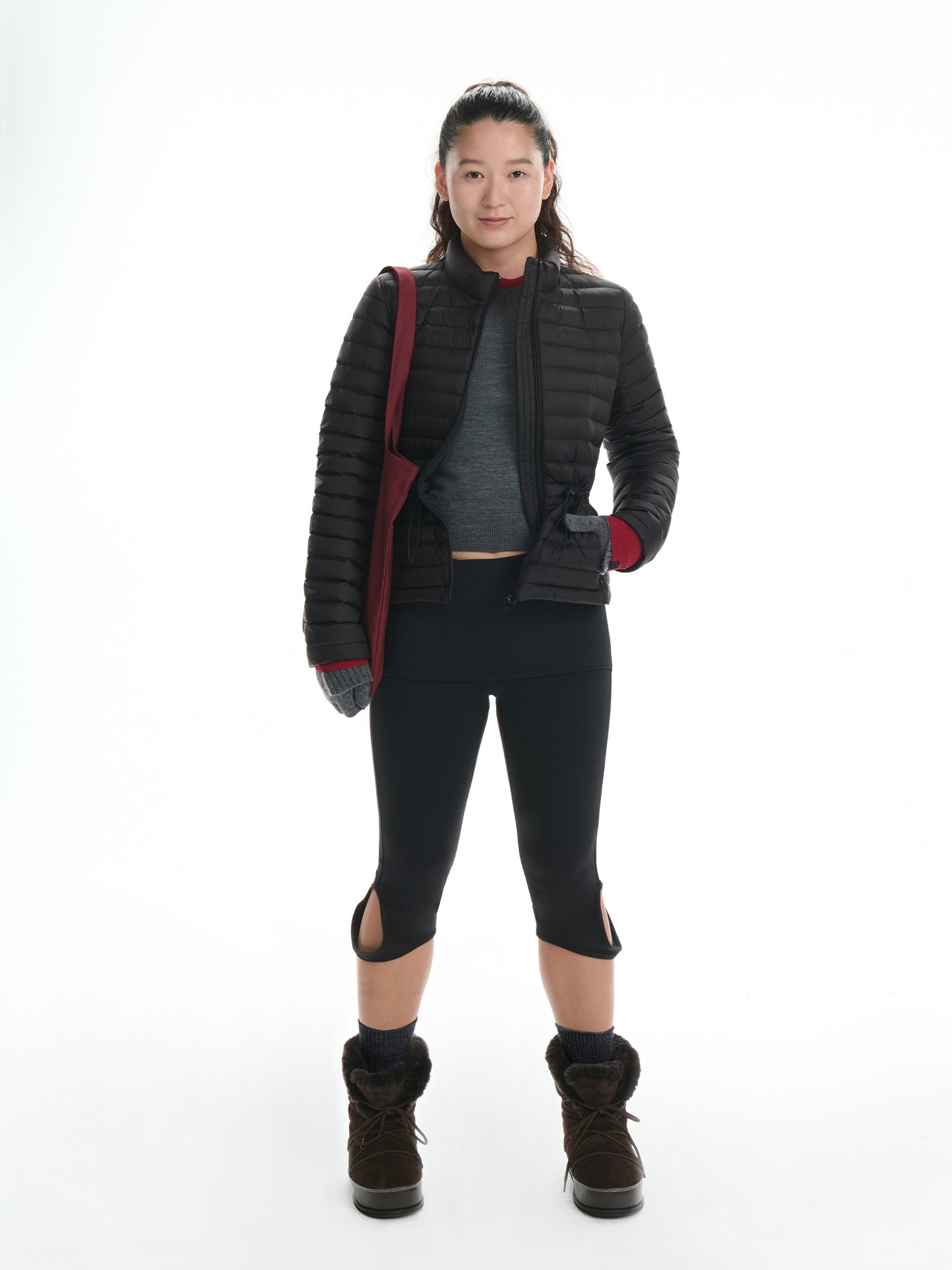 Adjustable Waist Down Jacket