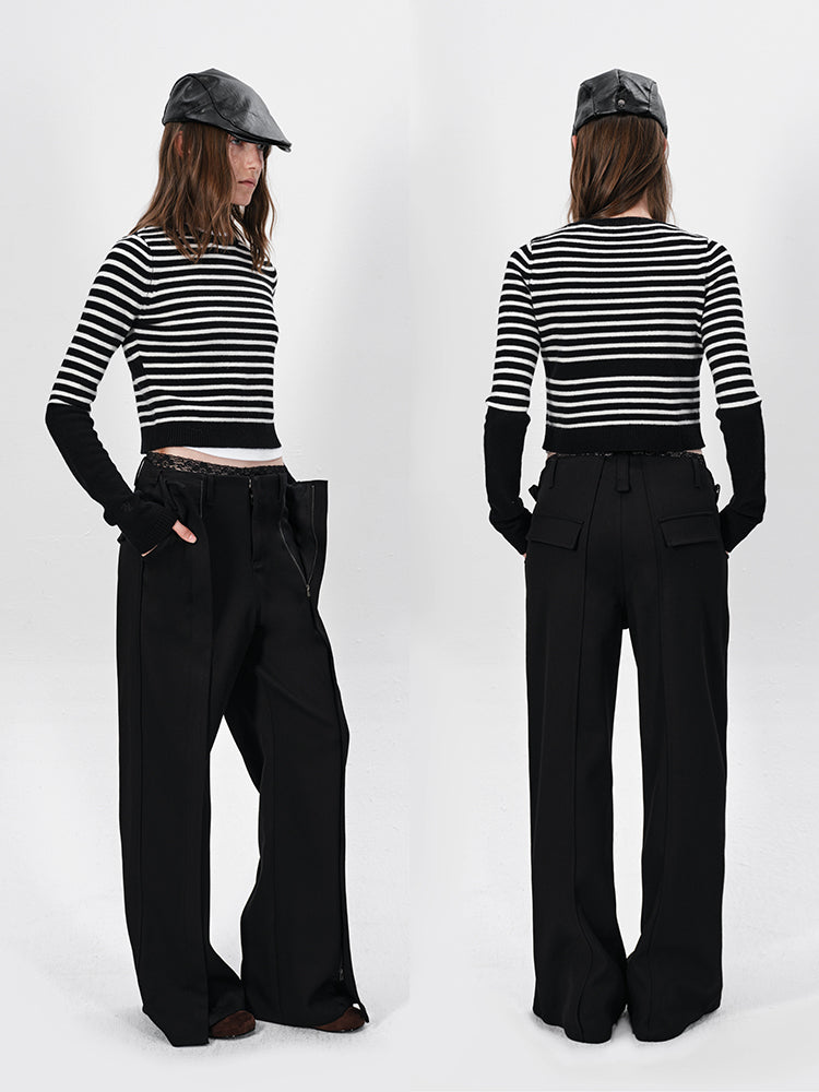 The Stripe Wool Top