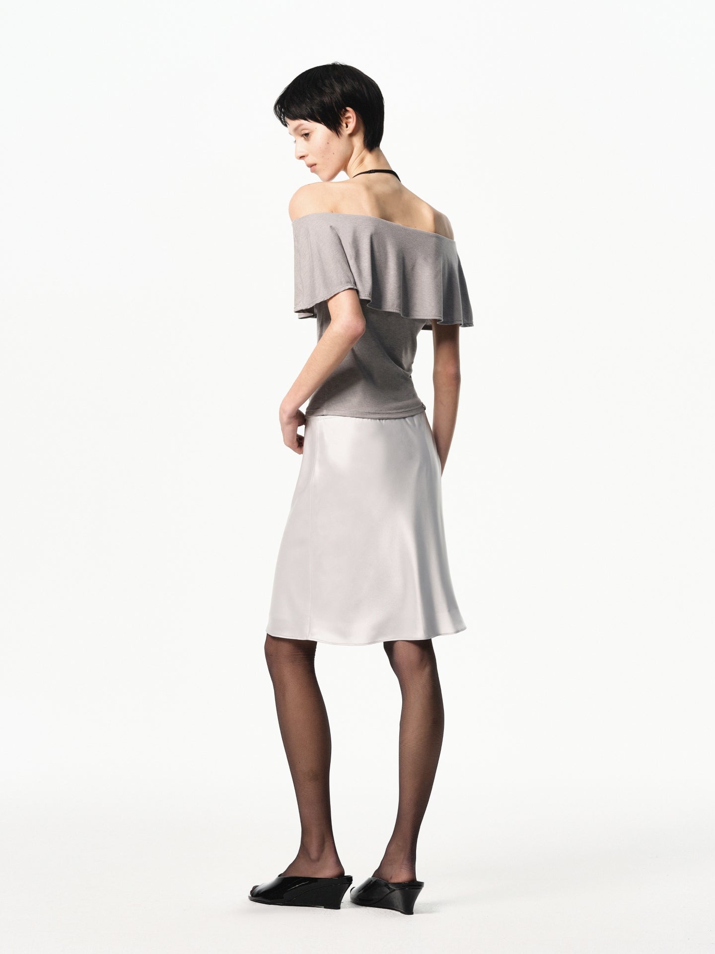 “Lilt” Off-shoulder Layered Top