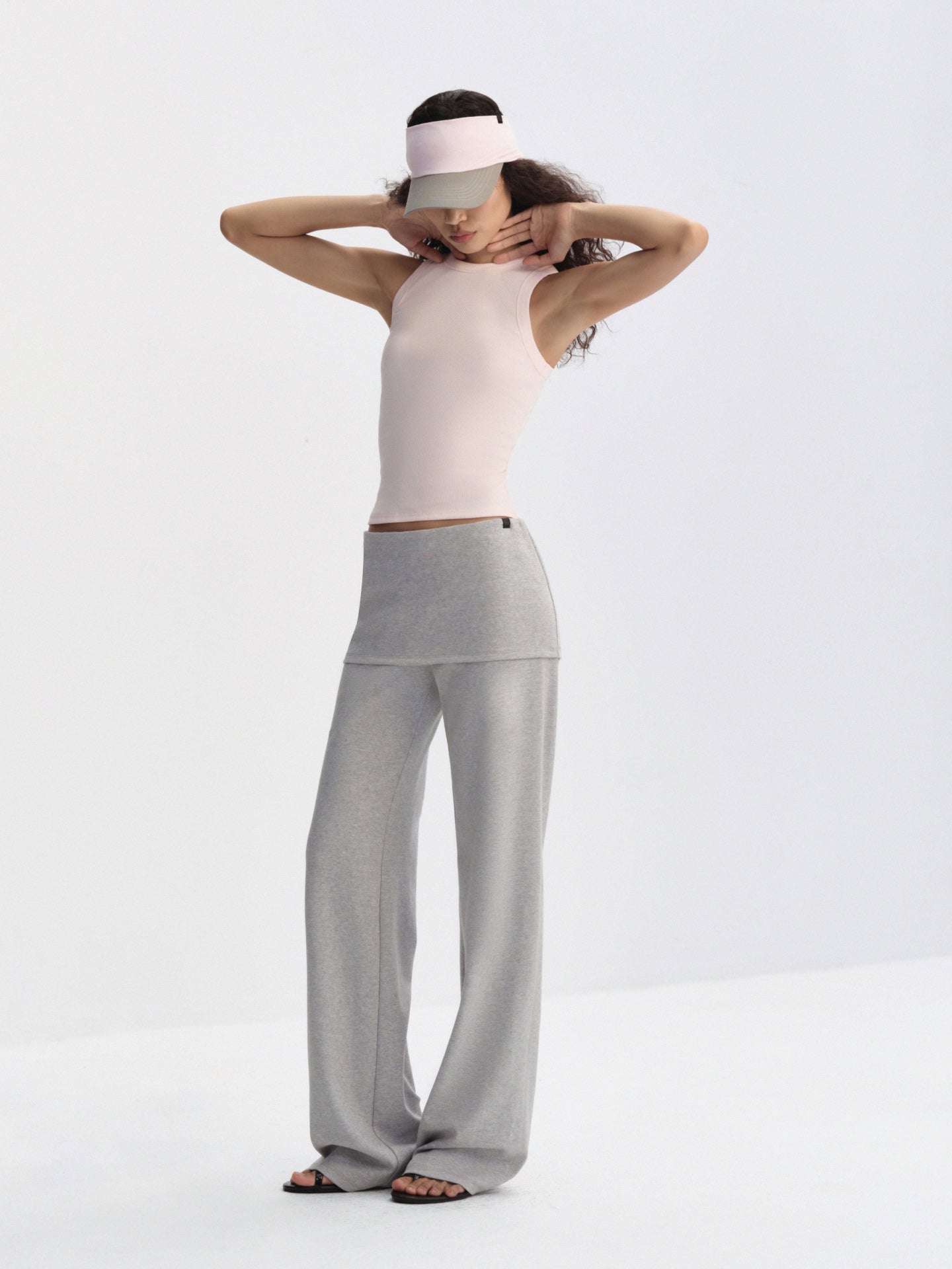 Contour Ribbed Racer Tank