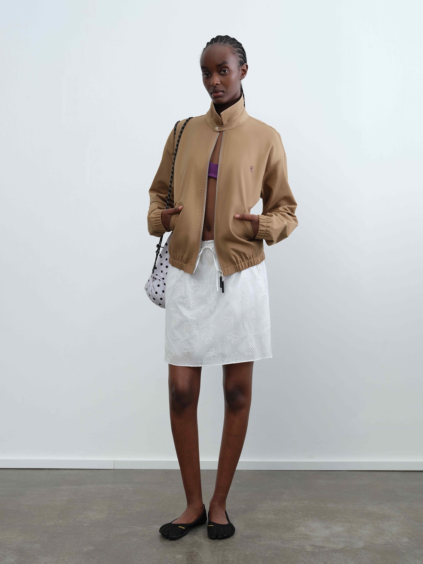 Relaxed Fitted Cargo Jacket