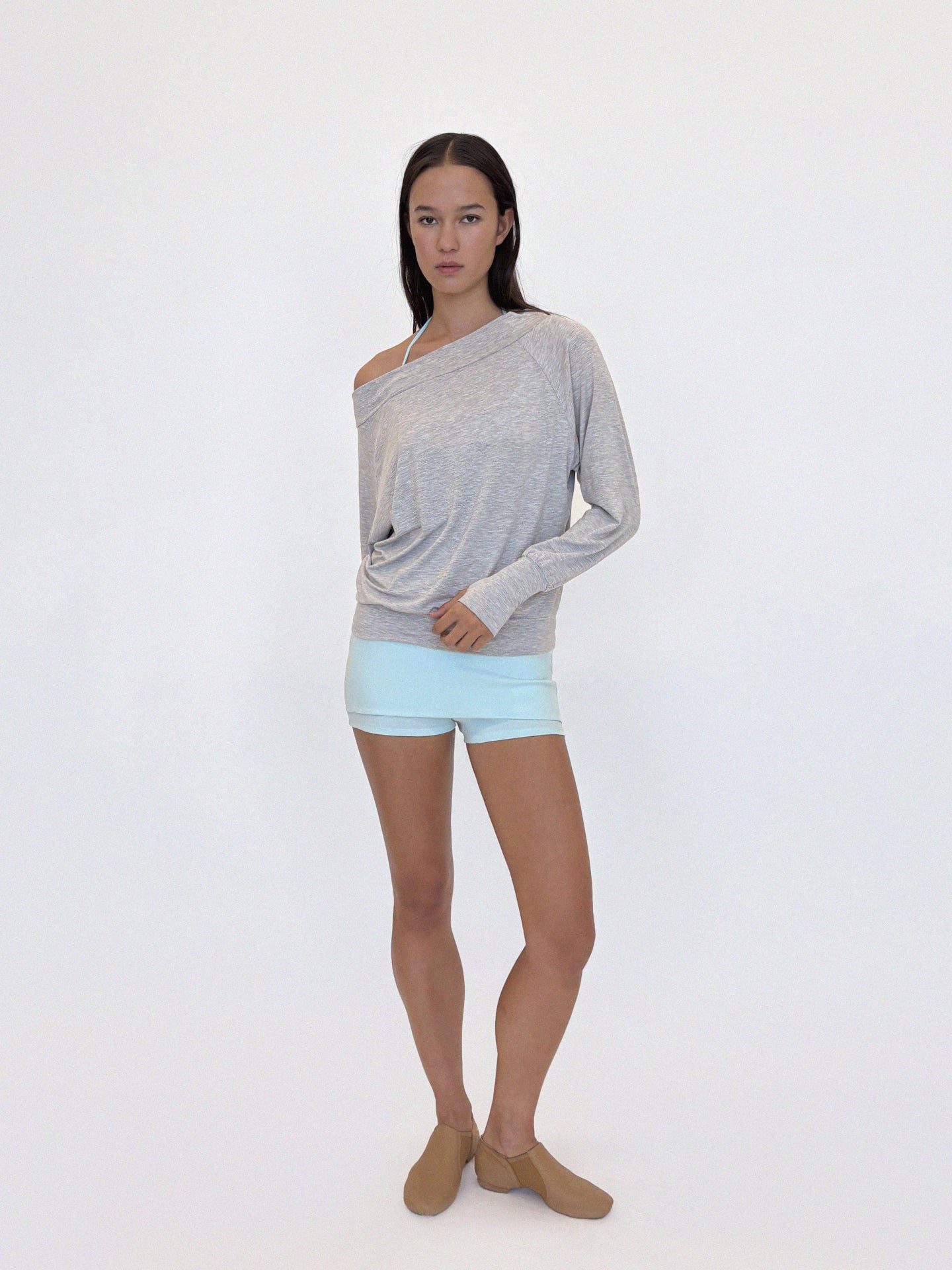 Fitted Stretch Mini Shorts