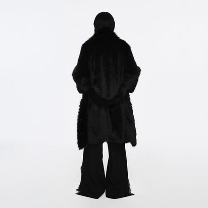 The Faux-fur Four Pocket Coat – Rarely Alike