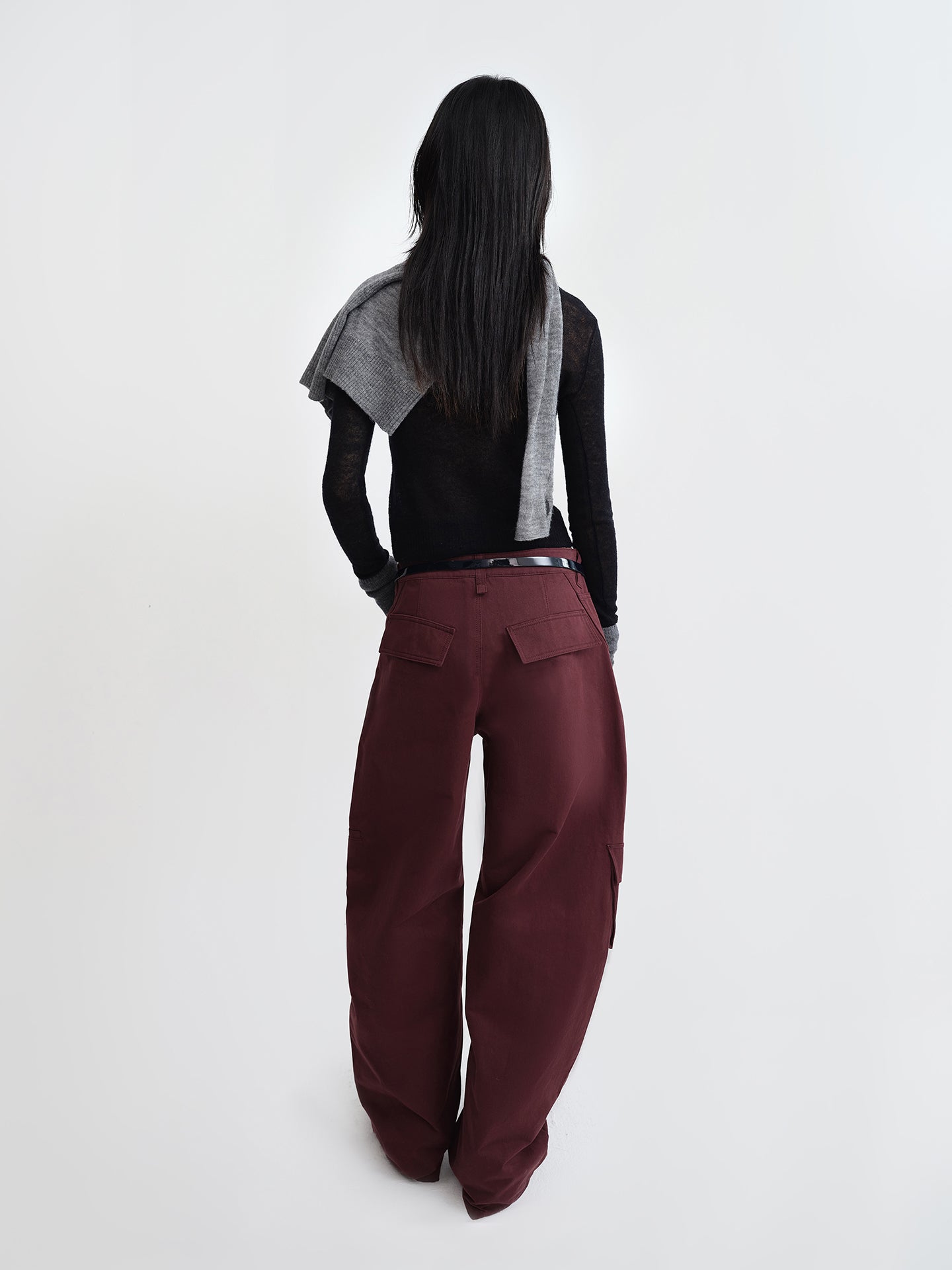 Relaxed Cargo Banana Pants