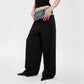 The Two Tone Wide-leg Trousers