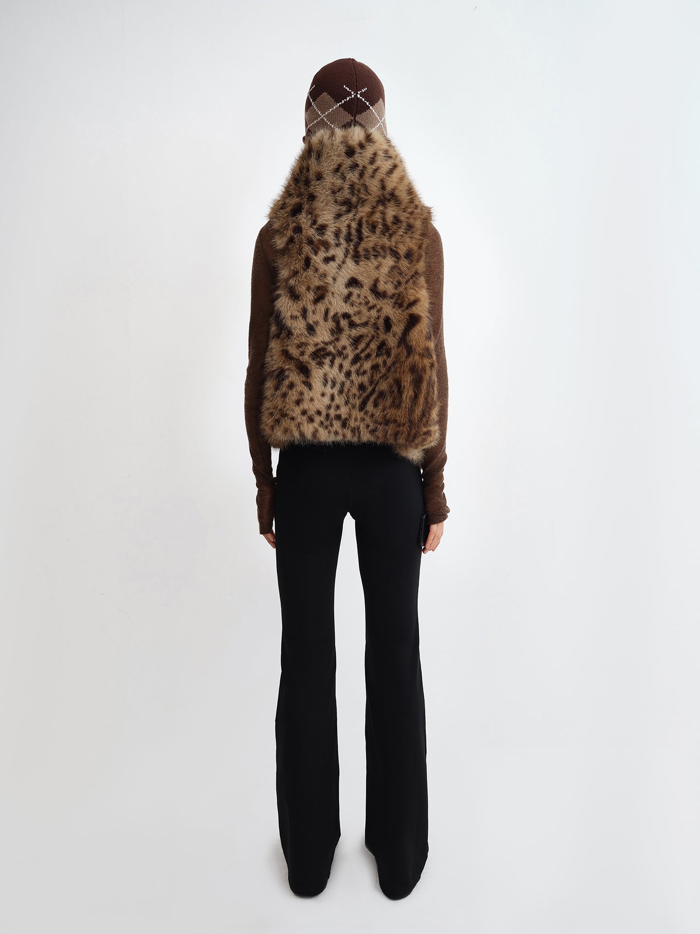 One-Piece Faux Fur Vest