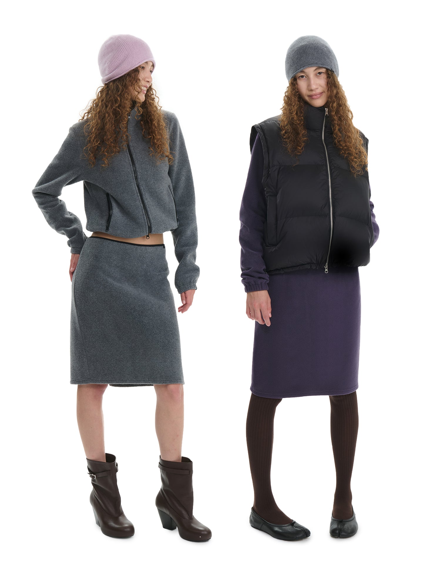 “Take A Walk” Fleece Cropped Jacket