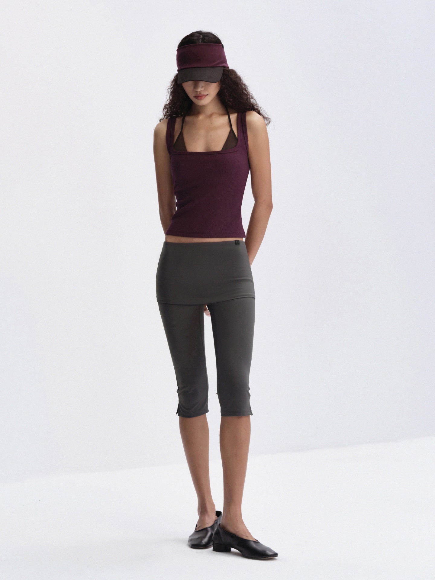 Contour Square-Neck Rib Cami