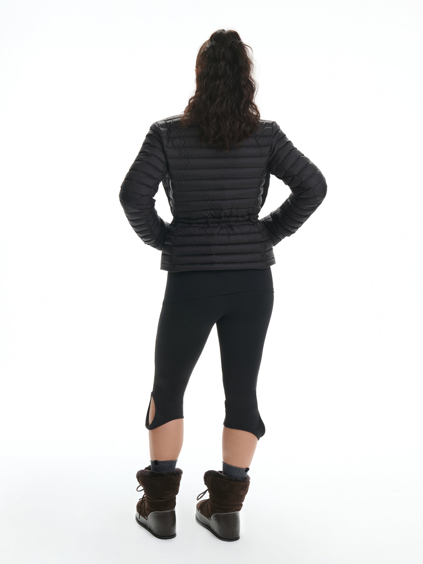 Adjustable Waist Down Jacket