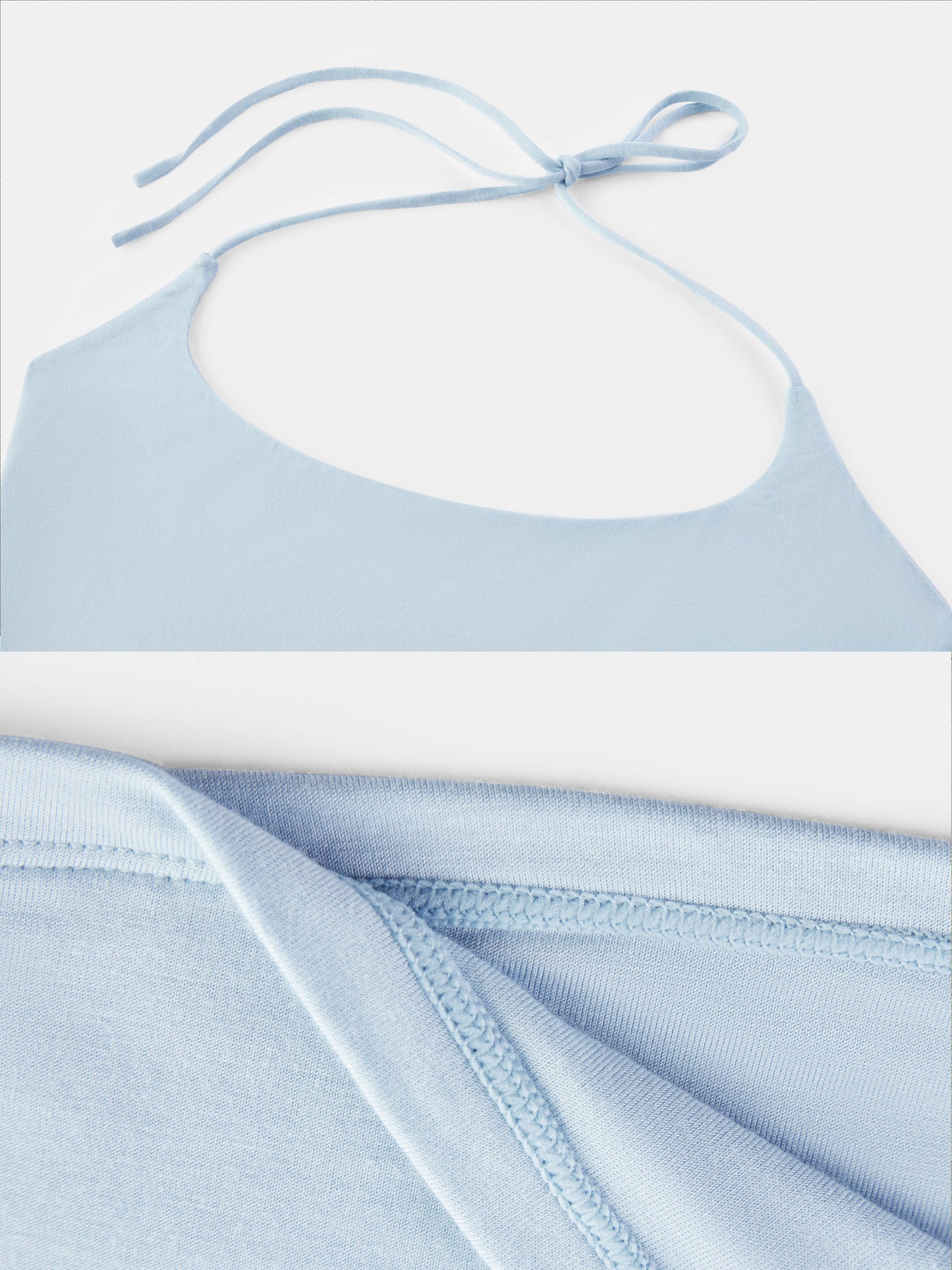 Slim Fit Open-Back Tank Top