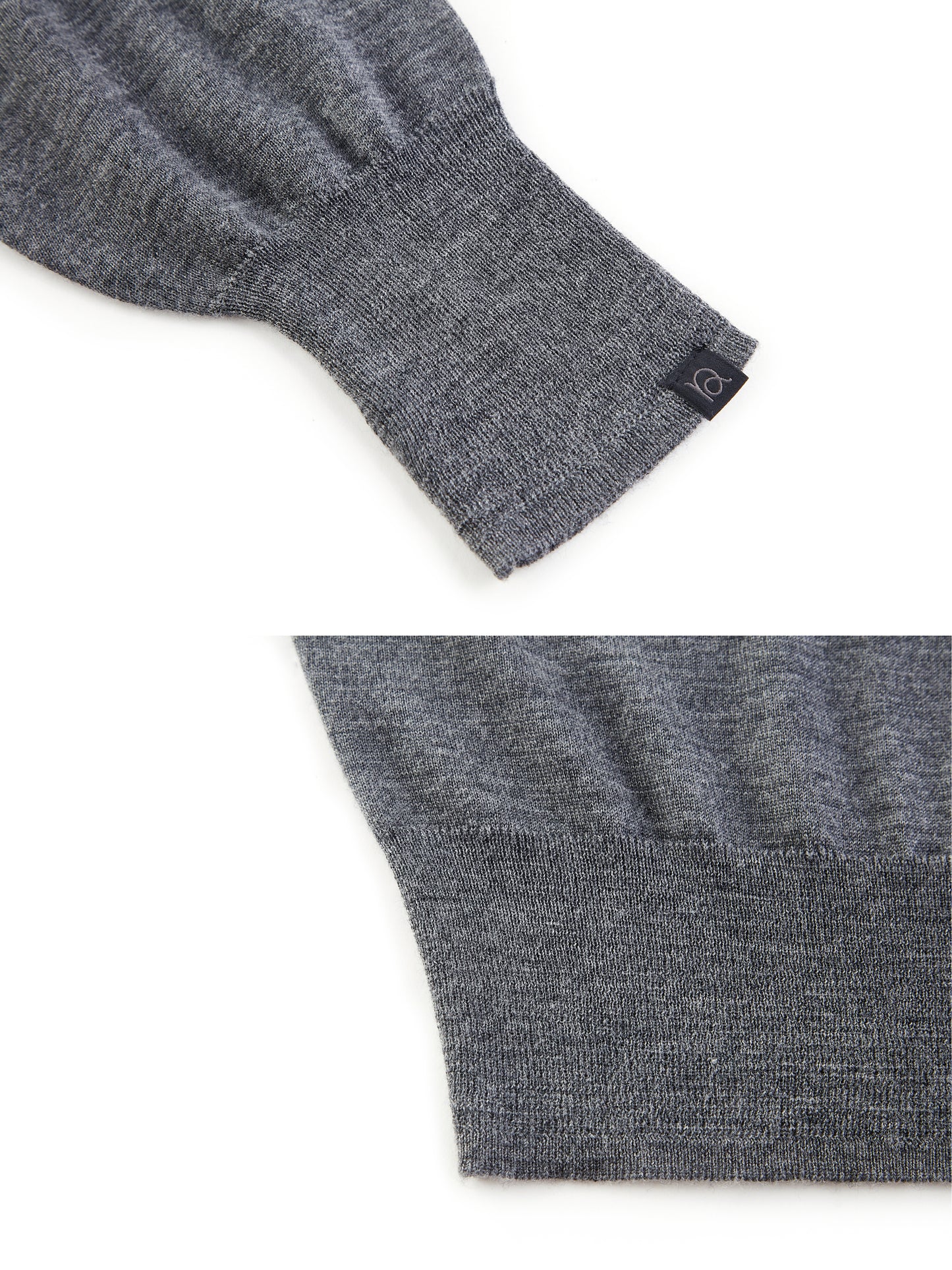 Batwing Turtleneck Wool Top