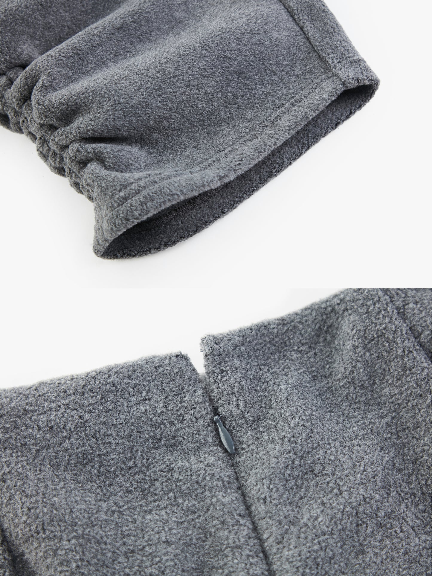 “Kangaroo” Drawstring Fleece Skirt Pants