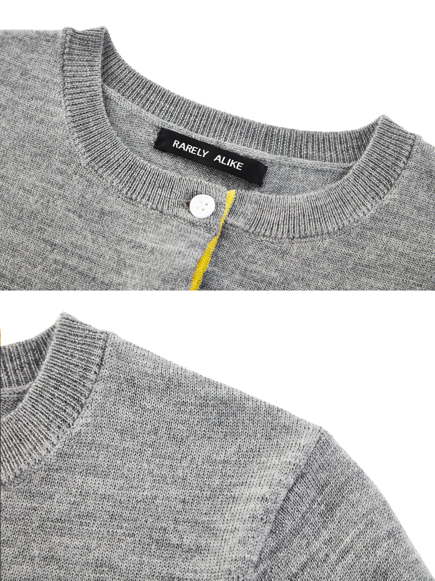 Colorblock Short Sleeves Cardigan