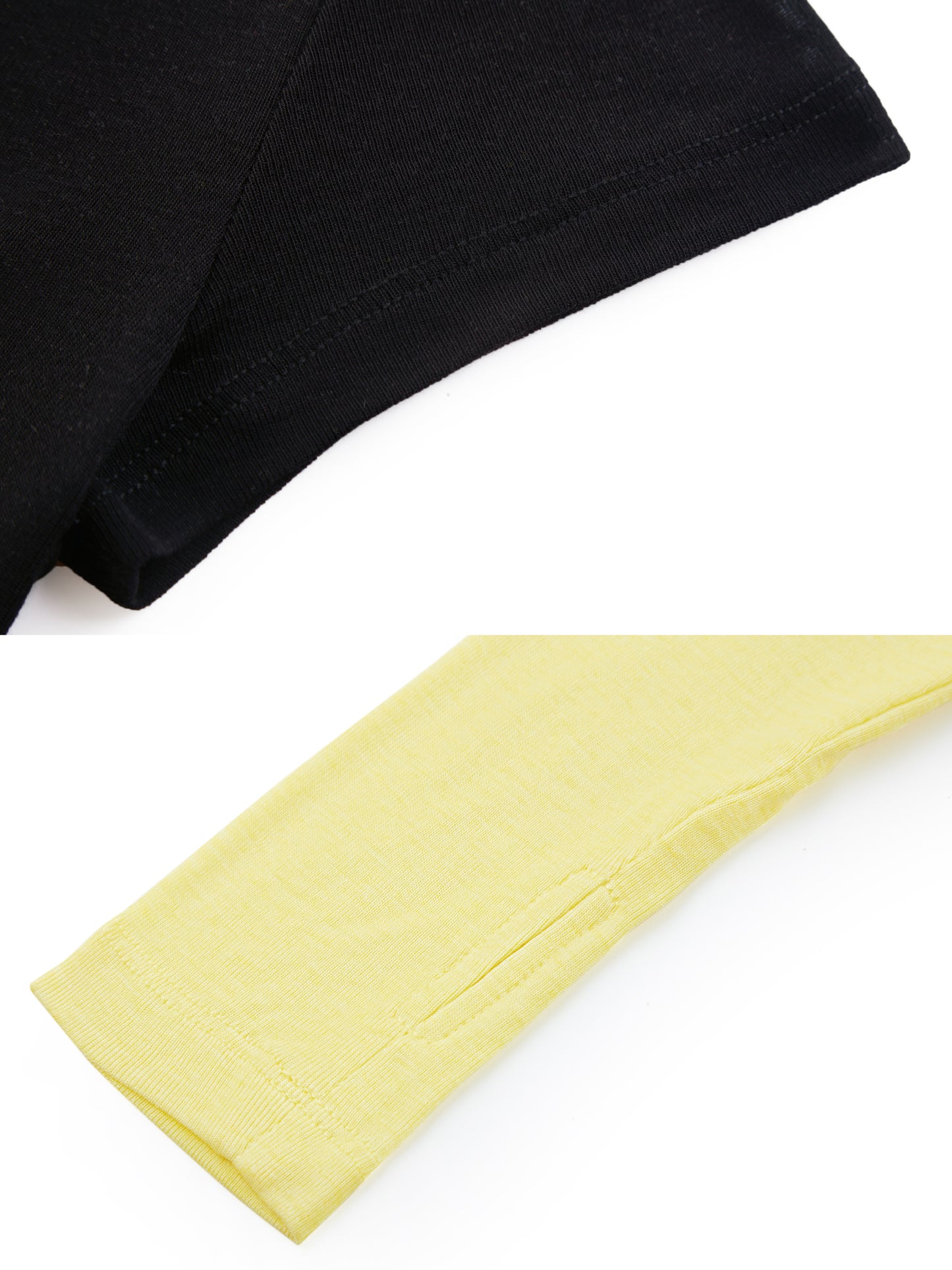 Colorblock Layered Two-Piece Top