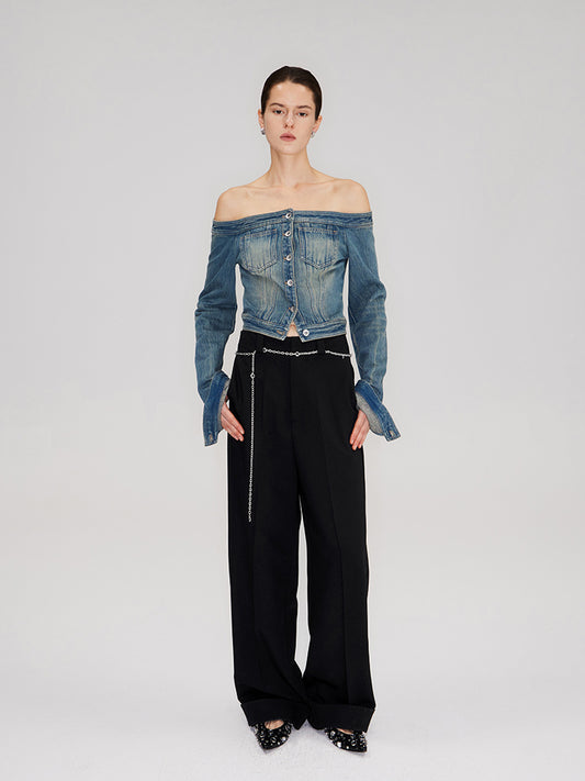 "On The Loose" Wide-leg Trousers