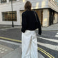 The Casual White Trousers