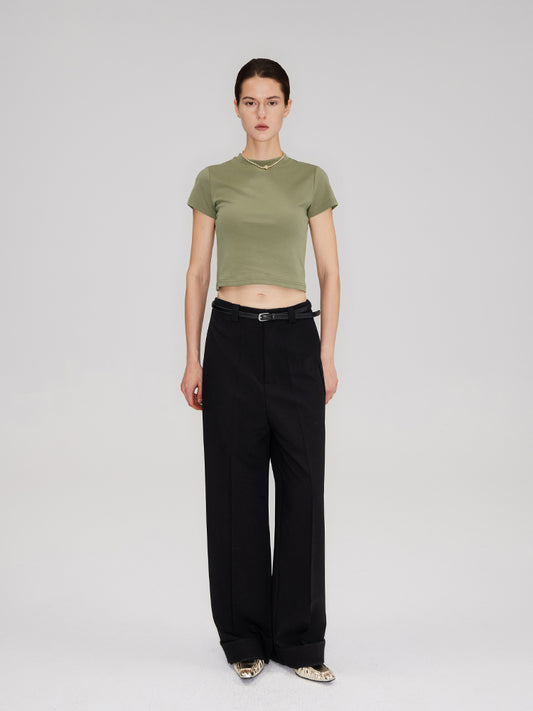 The Essential Cropped T-shirt
